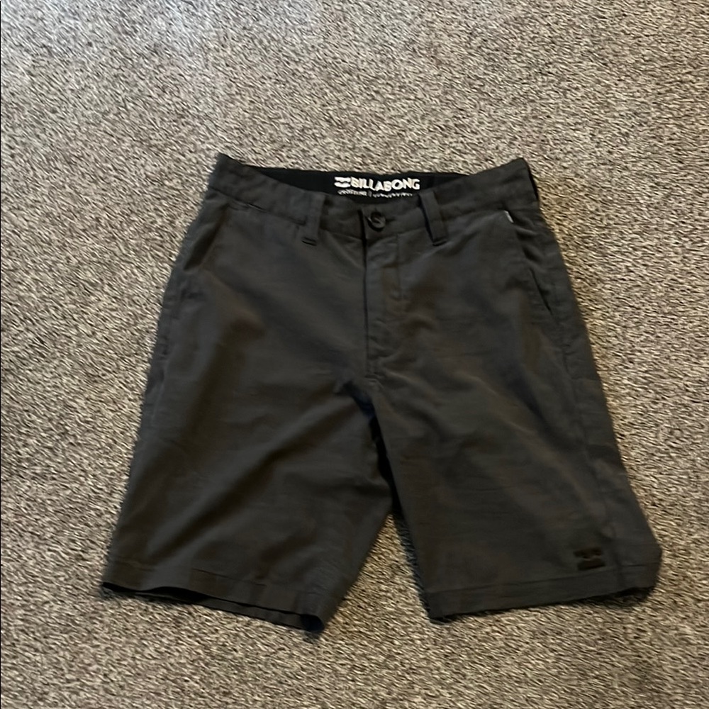 Billabong dark gray Casual Shorts Versatile Cotton Blend